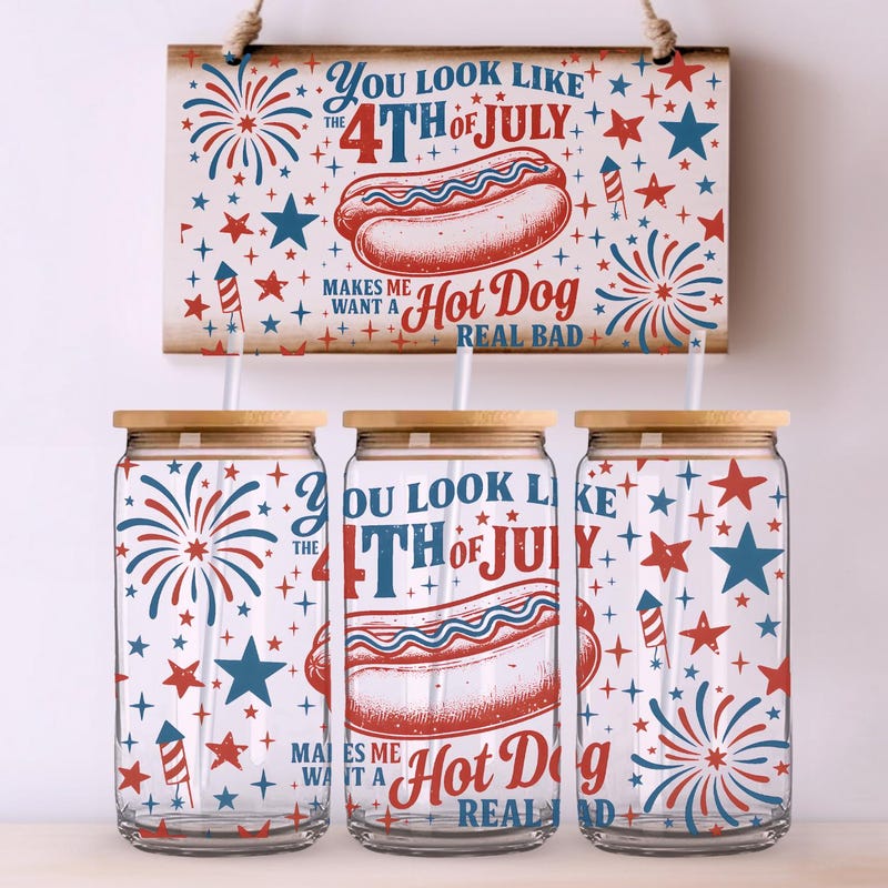Fourth of July Uv Dtf - Etsy