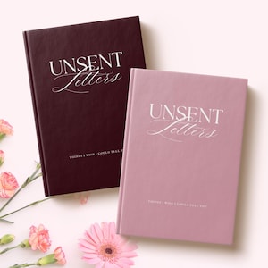 Diario de duelo, cartas no enviadas, regalo por la pérdida del esposo, cartas para mi esposo, regalo conmemorativo para mi esposa, regalo de simpatía personalizado, regalo de condolencia