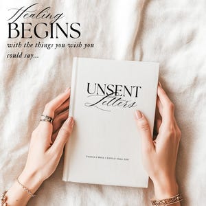 Diário de luto personalizado Presente de simpatia Perda de mãe Pai Cartas para meu marido Esposa Presente memorial Presente de simpatia personalizado Presente de condolências