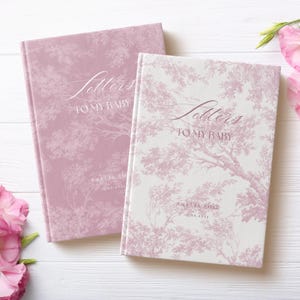 Cuaderno personalizado para niños Cartas para mi bebé Diario de recuerdo Regalo para nuevos padres Elegante baby shower Regalo elegante para baby shower