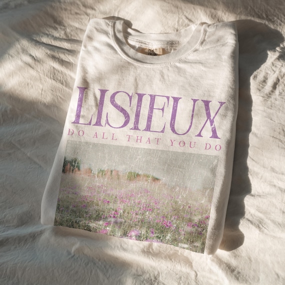 St. Thérèse of Lisieux T-Shirt Saint Shirt Catholic Gift for Girls Orthodox Christian Gifts Catholic Clothing Traditional Catholic Trendy