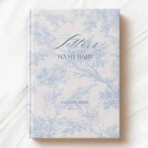 Diario de cartas para mi bebé Diario de recuerdos personalizado para baby shower Diario de recuerdos Regalo para mamá primeriza Regalo personalizado para bebé Día de la madre