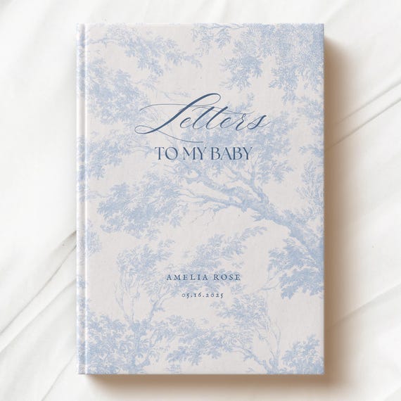 Letters to My Baby Journal Personalized Baby Shower Memory Journal Keepsake-Journal Gifted Gift For New Mom Custom Babi Gift Mothers Day