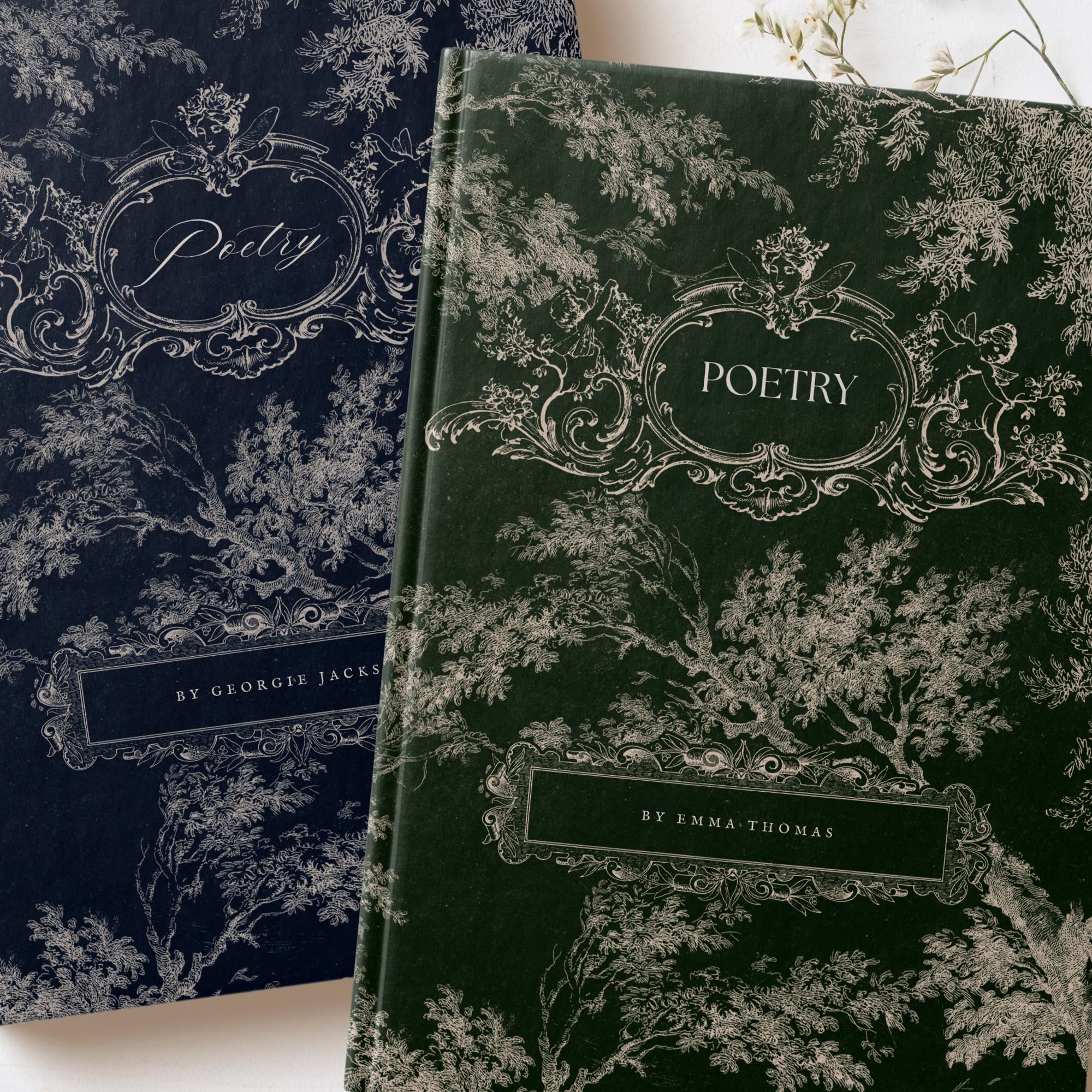 Poetry Journal Custom Notebook Gift For Writers Personalized Journal Gift For Teen Beautiful Stationary Writing Gift Lyric Book Personalized