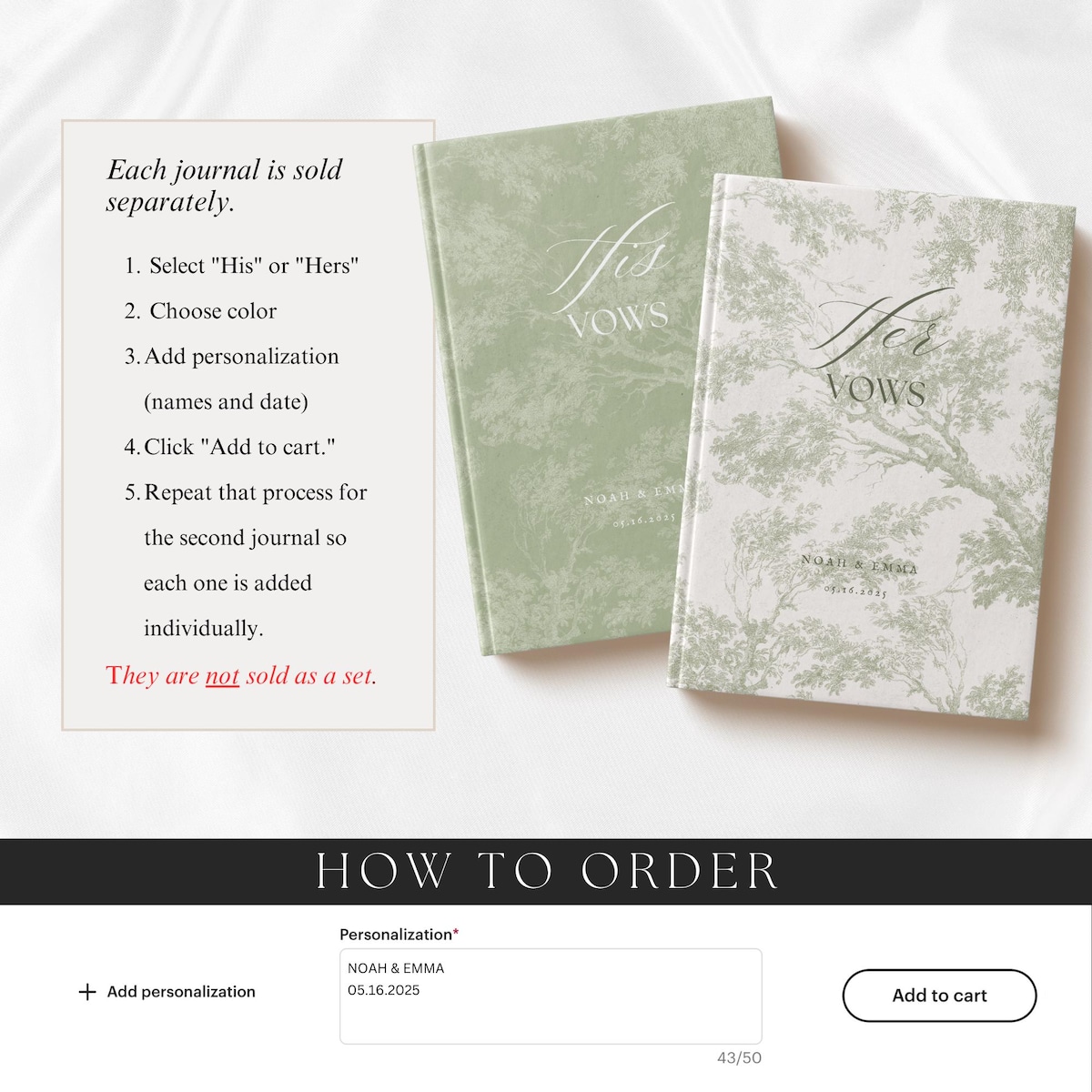 French Toile De Jouy Vow Books Custom His and Her Vow Books Elegant Wedding Keepsake Personalized Romantic Wedding Ceremony Gift - Etsy