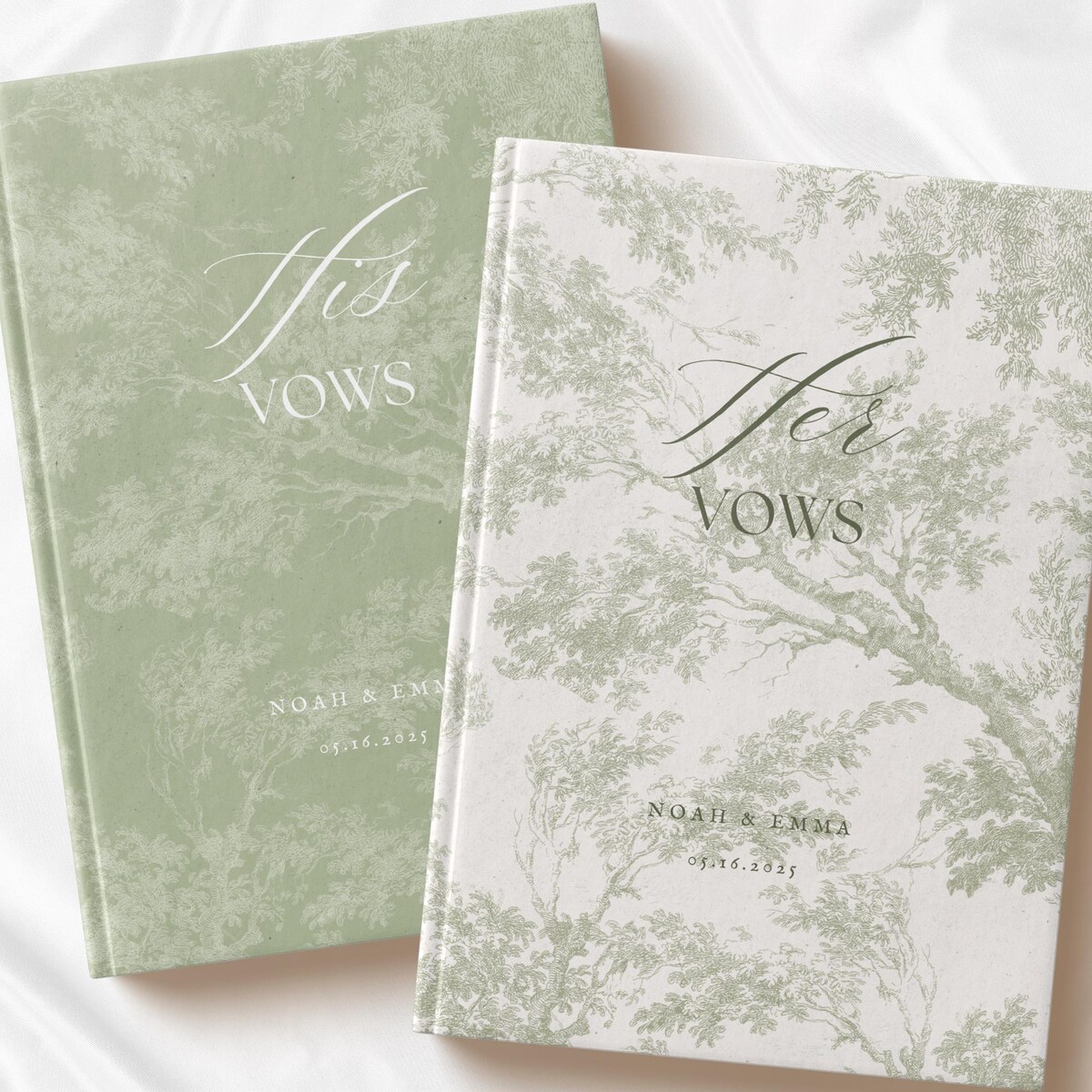 Customizable Vow Books for Wedding Unique His and Her Vow Books Timeless Personalized Wedding Keepsake Romantic Ceremony Gift - Etsy