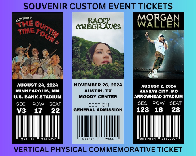 Souvenir Event Ticket - Physical