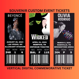 Souvenir Event Ticket - Digitaler Download