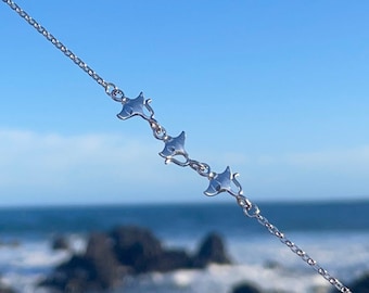 Bracciale Hawaiano Autentico In Argento Sterling Massiccio 925 - Foto 14