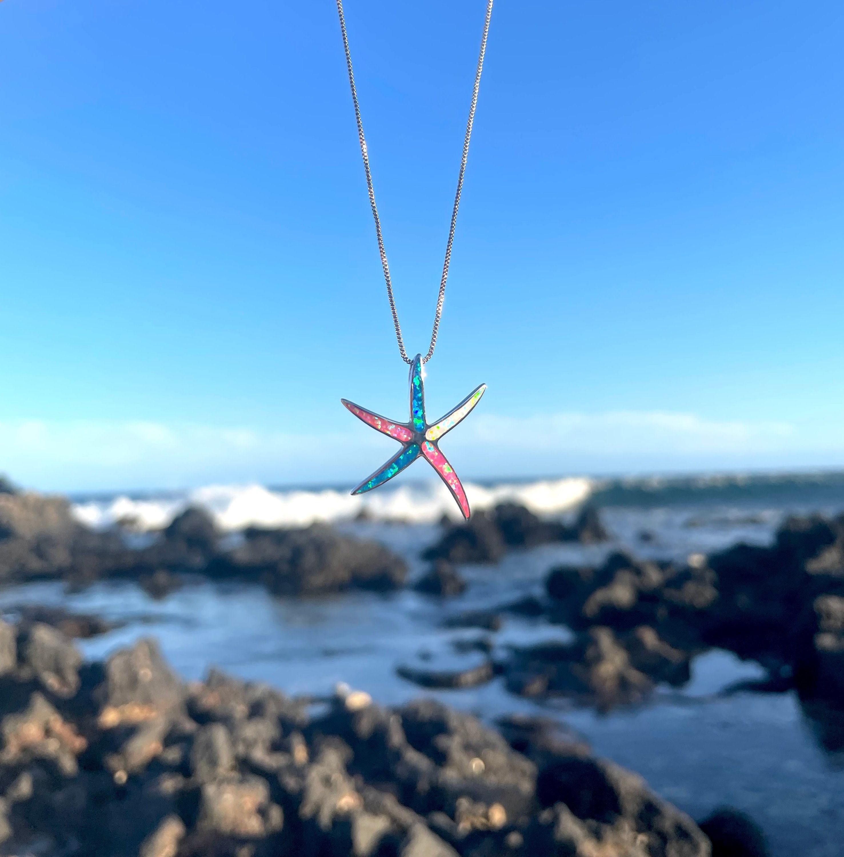 Bracciale Con Ciondolo Stella Marina In Argento 925 - Simbolo Di Rinascita E Guida - Regalo Per Donna Amante Del Mare - 2