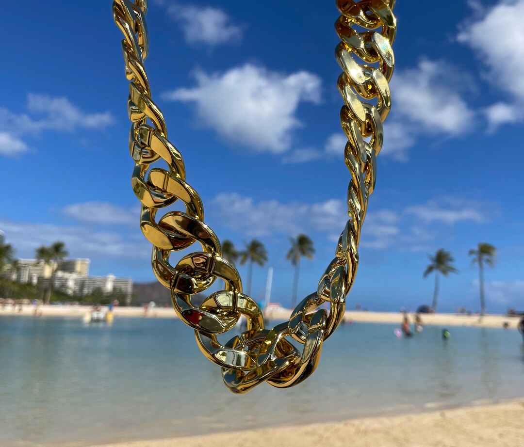 Gold Chain the Hawaiian King Gold Chain Massive Gold Chain Etsy