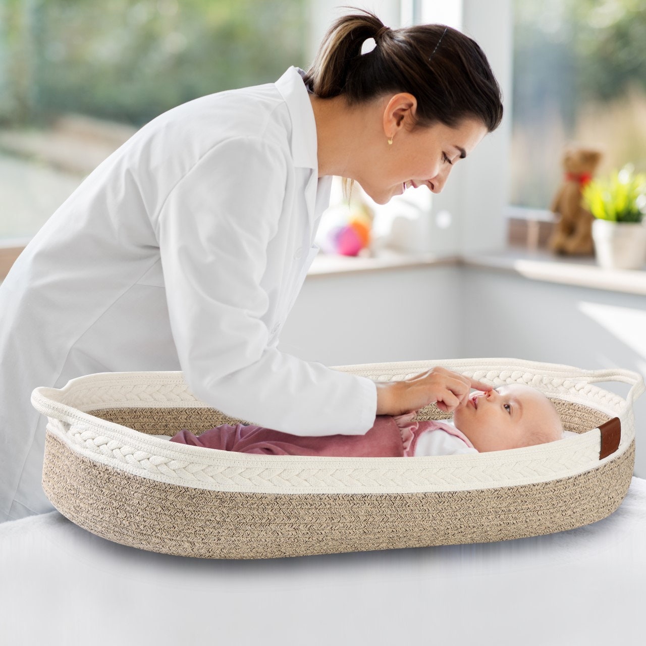 Baby Changing Basket Keekaroo the Peanut Changer Baby Diaper Etsy