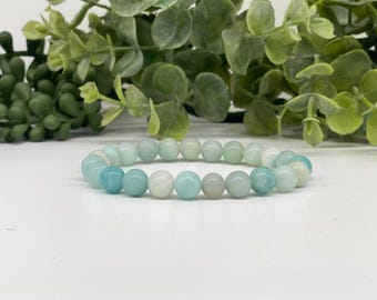 Caribbean Calcite Stretchable Bracelet 8mm