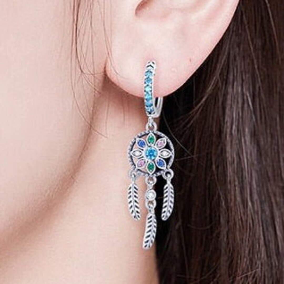 Dreamcatcher Drop Earrings main image 1