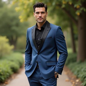 Men&#39;s Custom Suit , Men 2 Piece Suit , Tuxedo Wedding Suits , Plus Size Suit , Event Groomsmen Formal Clothing