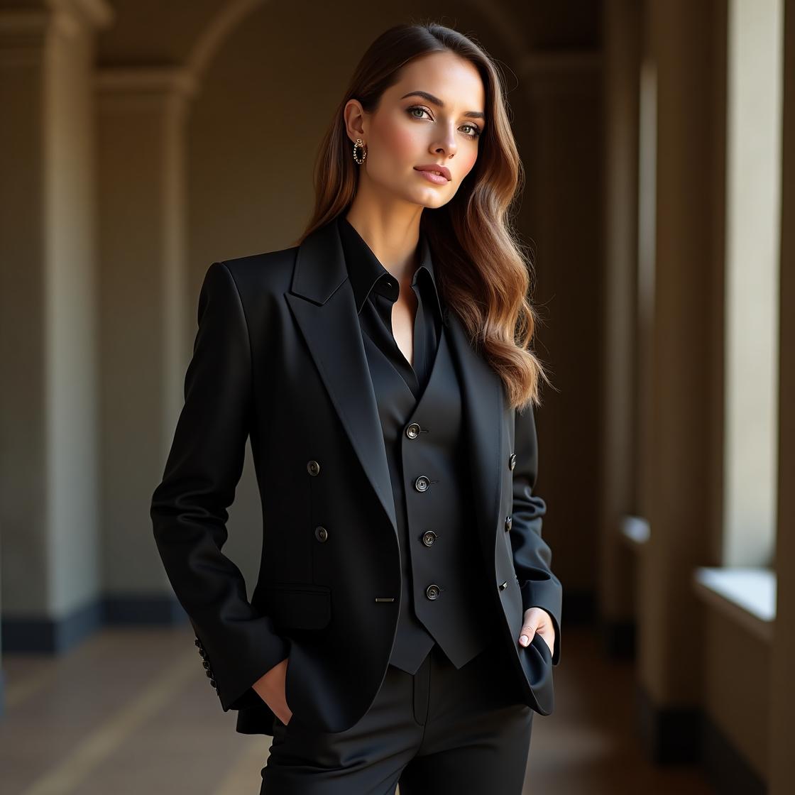 Women Formal Three Piece Suit - Etsy