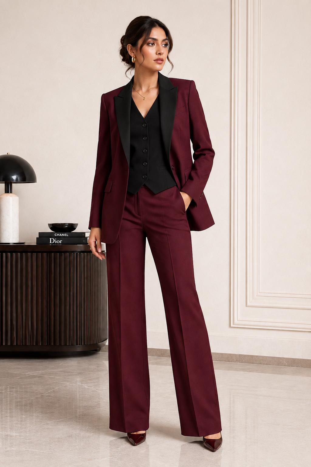 Formal Three Piece Womens Suit - Etsy Formal Three Piece Womens Suit - Etsy