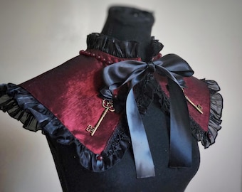 PROMESSA DI FUGA collare staccabile, collare vittoriano rimovibile egl