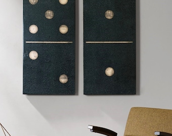 The Domino Effect Wall Art