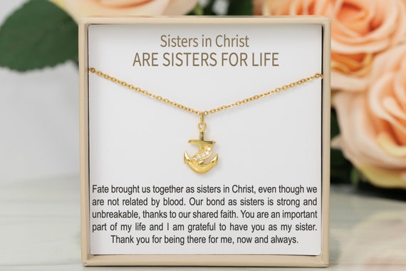 Sisters in christ best sale necklace