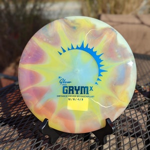 Custom Dyed Kastaplast K1 Glow GrymX Distance Driver 174g