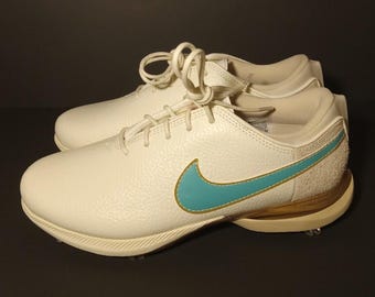 Zapatos de golf Nike Air Zoom Victory Tour Tiger Woods, talla 7.5, para hombre, color blanco