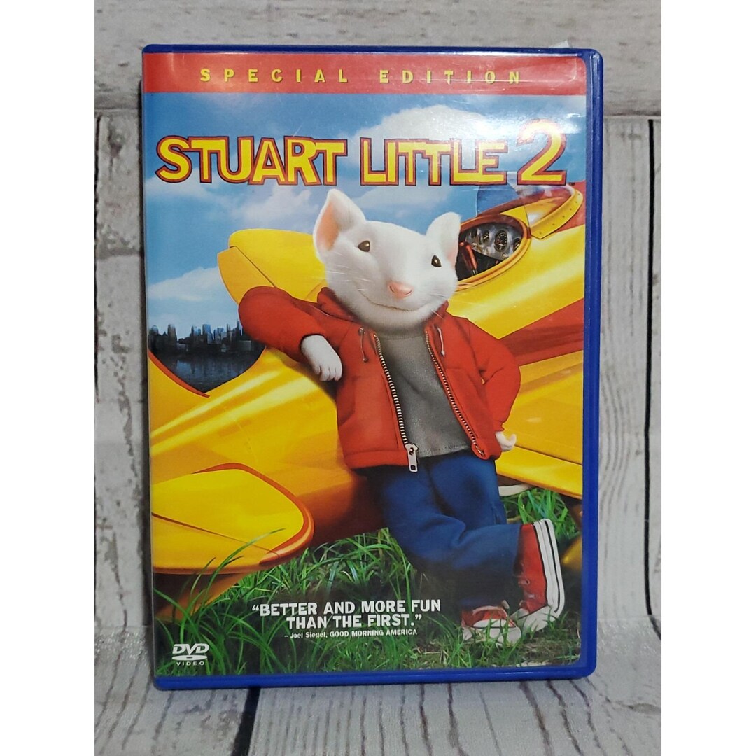 Stuart Little 2 Special Edition DVD 2002 Kids Family Movie Michael J stuart-little-2-special-edition-dvd-2002-kids-family-movie-michael-j
