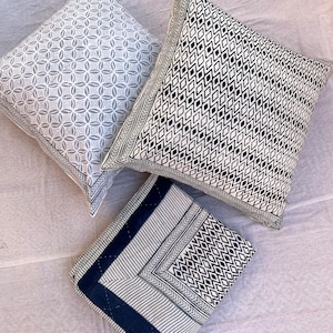 Linge de lit king-size imprimé bloc Dohar, jeté de lit en coton réversible, édredon matelassé floral fait main, parfait pour la décoration intérieure, cadeaux