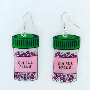 Chill Pill Earrings