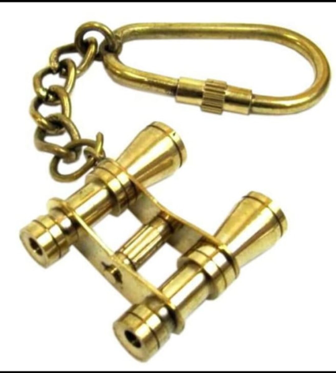 Binoculars Keychain Etsy