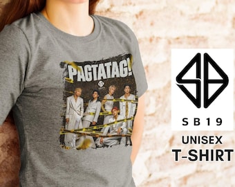 Camiseta SB19 unisex, camiseta con estampado de pintura al óleo SB19, camiseta filipina PPOP SB19, camiseta elegante de manga corta SB19, camiseta de fandom SB19, camiseta de merchandising