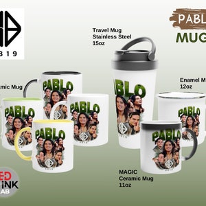 SB19 Pablo Happy Faces mugs PPOP SB 19 Pablo ceramic mug SB19 enamel mug magic mug SB19 stainless steel travel mug SB19 Merch A&#39;TIN fan Gift