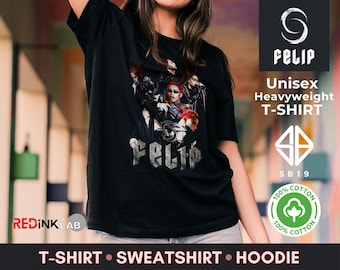 Camiseta con póster de Felip SB19, sudadera negra con capucha de Felip, sudadera de Felip SB19 para fans, merchandising de Felip SB19, regalo para fans de Ken SB19, camiseta de Felip