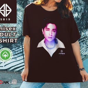 SB19 Josh Tshirt Unisex, SB19 Josh Kids T-shirt, SB19 Josh Shirt, SB19 PPOP Idol, A&#39;TIN Fandom Shirt, Gift for A&#39;TIN Tshirt, SB19 merch