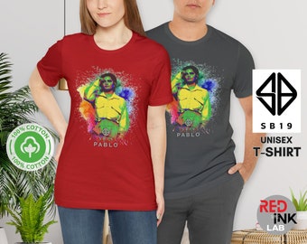 Camiseta unisex SB19 Camiseta SB19 Pablo Grupo filipino PPOP Posterizado Camiseta SB19 Pablo Camiseta SB19 Merchandising A'TIN Camiseta de regalo Camiseta de concierto SB19 Pablo