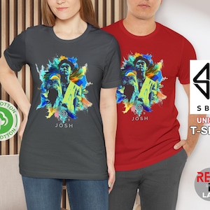 SB19 Tshirt Unisex SB19 Josh T-shirt Posterized SB19 Merch Filipino PPOP SB19 Josh Tee A&#39;TIN Fandom Shirt SB19 Gift Tshirt SB19 Fan T-shirt