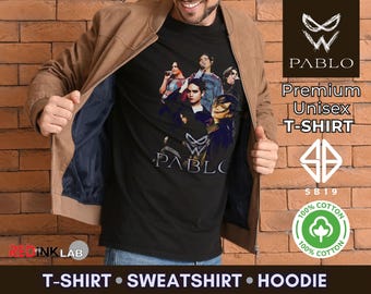 Camiseta con póster de Pablo SB19, sudadera negra con capucha de Pablo, sudadera de Pablo SB19 para fans, artículos de Pablo SB19, regalo para fans de Pablo SB19, camiseta SB19