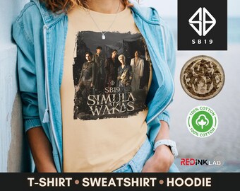 SB19 SAW V.2, camiseta Simula At Wakas, sudadera negra con capucha SB19 SAW, sudadera para fan de SB19 SAW, merchandising de SB19, regalo para fan de SB19, camiseta SB19