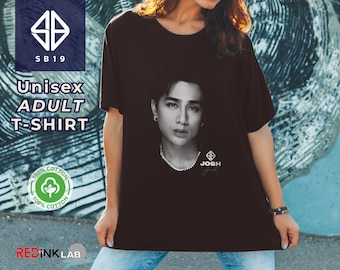 Camiseta unisex de Josh SB19, camiseta para niños de Josh SB19, camiseta de Josh SB19, ídolo de PPOP SB19, camiseta de fandom de A'TIN, camiseta de regalo para A'TIN, merchandising de SB19