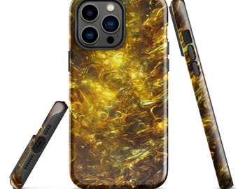 Twisted Gold Tough Case for iPhone®