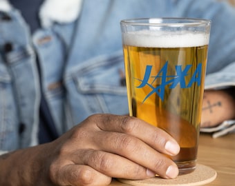 JAXA w/ Japan Flag Shaker Pint Glass