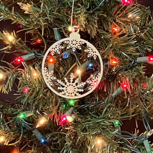 Snowflake ornament