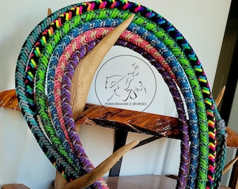 Balancer Adjustable Barrel Racing Reins for Horses