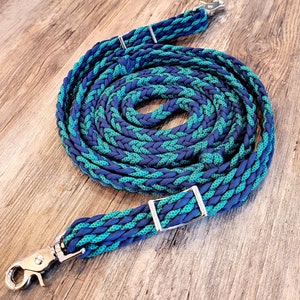 Adjustable Horse Barrel Racing Reins
