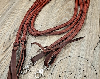 Custom Riding Reins 1/2"