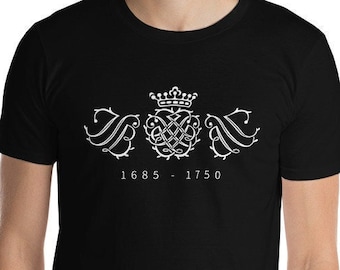 J. S. Bach's Seal Unisex T-Shirt | Classical Music Gifts, Composer T-Shirts