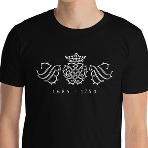 J. S. Bach&#39;s Seal Unisex T-Shirt | Classical Music Gifts, Composer T-Shirts