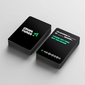 Cruel Tunes The Hilarious Adult Party Game for Music Lovers | Fun Game for Pregames, Game Nights, and Drinking Games | Perfect Holiday Party image 3