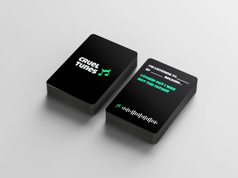 Cruel Tunes The Hilarious Adult Party Game for Music Lovers | Fun Game for Pregames, Game Nights, and Drinking Games | Perfect Holiday Party image 3