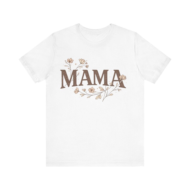 Camisa floral bohemia para mamá - Camiseta retro para el Día de la Madre imagen 2